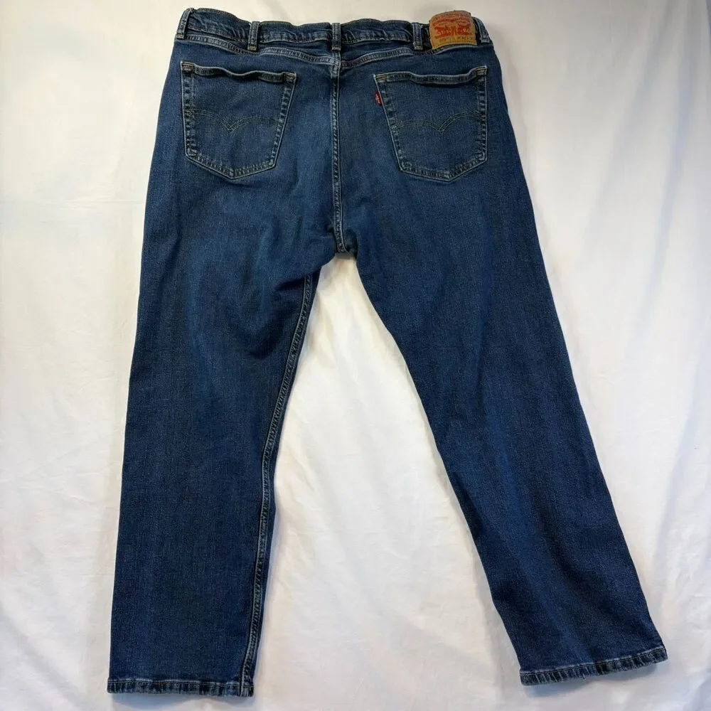 Levi's 505 Regular Fit Jeans Men's 40x30 Medium Indigo Straight Leg Denim EUC
